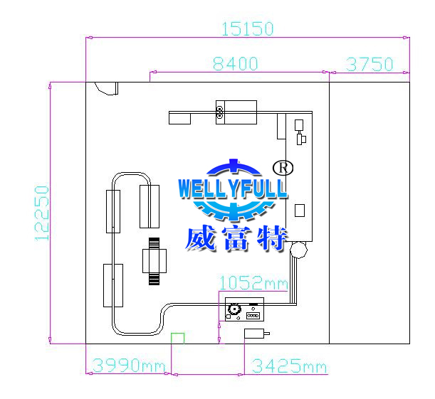 車間生產(chǎn)流水線布局圖