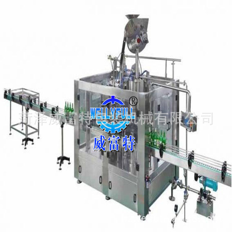 全自動(dòng)飲料灌裝封口機(jī)（冠皇蓋）